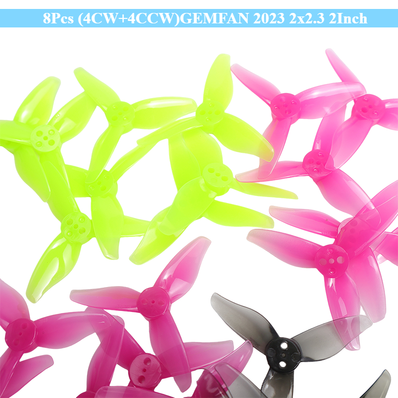 8Pcs (4CW+4CCW)GEMFAN 2023 2x2 - Drone Racing Gate ulasan dan harga