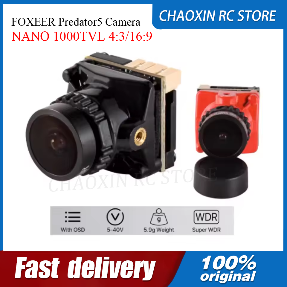 FOXEER Predator5 Camera NANO 1 - Drone Racing Camera ulasan dan harga