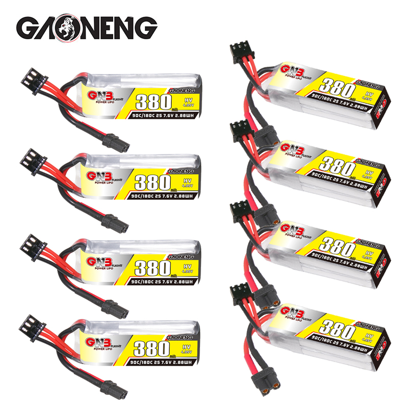 GNB 2S 7.6V 380mAh 90C/180C Li - Drone Racing Battery ulasan dan harga