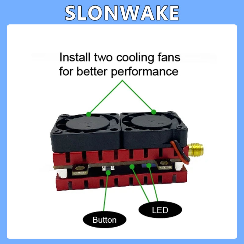 SLONWAKE 5.8G 48CH 4.2W VTX Ad - Drone Racing Transmitter ulasan dan harga